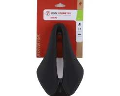 Specialized Sitero Saddle (Black) (Chromoly Rails) (155mm)