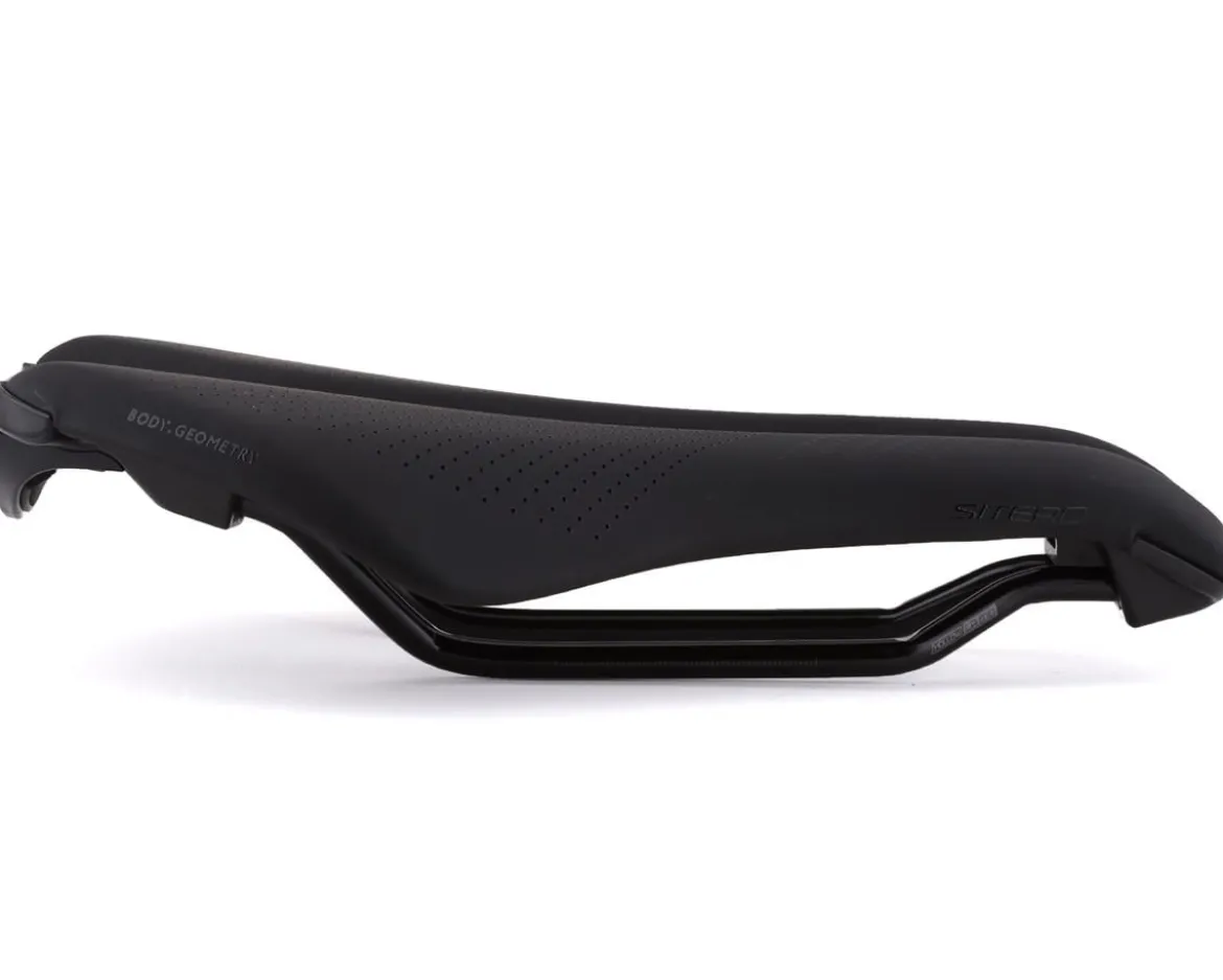 Specialized Sitero Saddle (Black) (Chromoly Rails) (155mm)