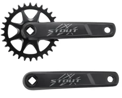 Specialized Stout Crank (Black) (1 x 10 Speed) (Square Taper) (165mm) (30T) (For 2020+ Rockhopper)