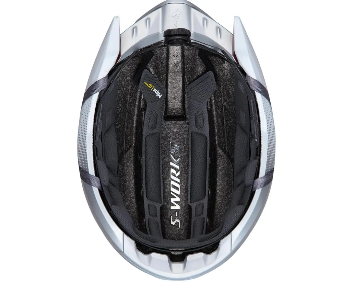 Specialized S-Works Evade 4 Road Helmet (Silver/White) (S)