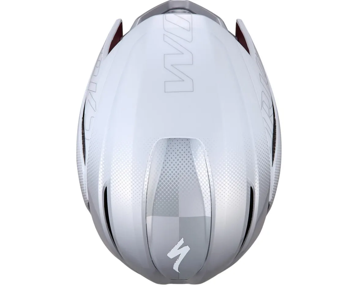 Specialized S-Works Evade 4 Road Helmet (Silver/White) (S)
