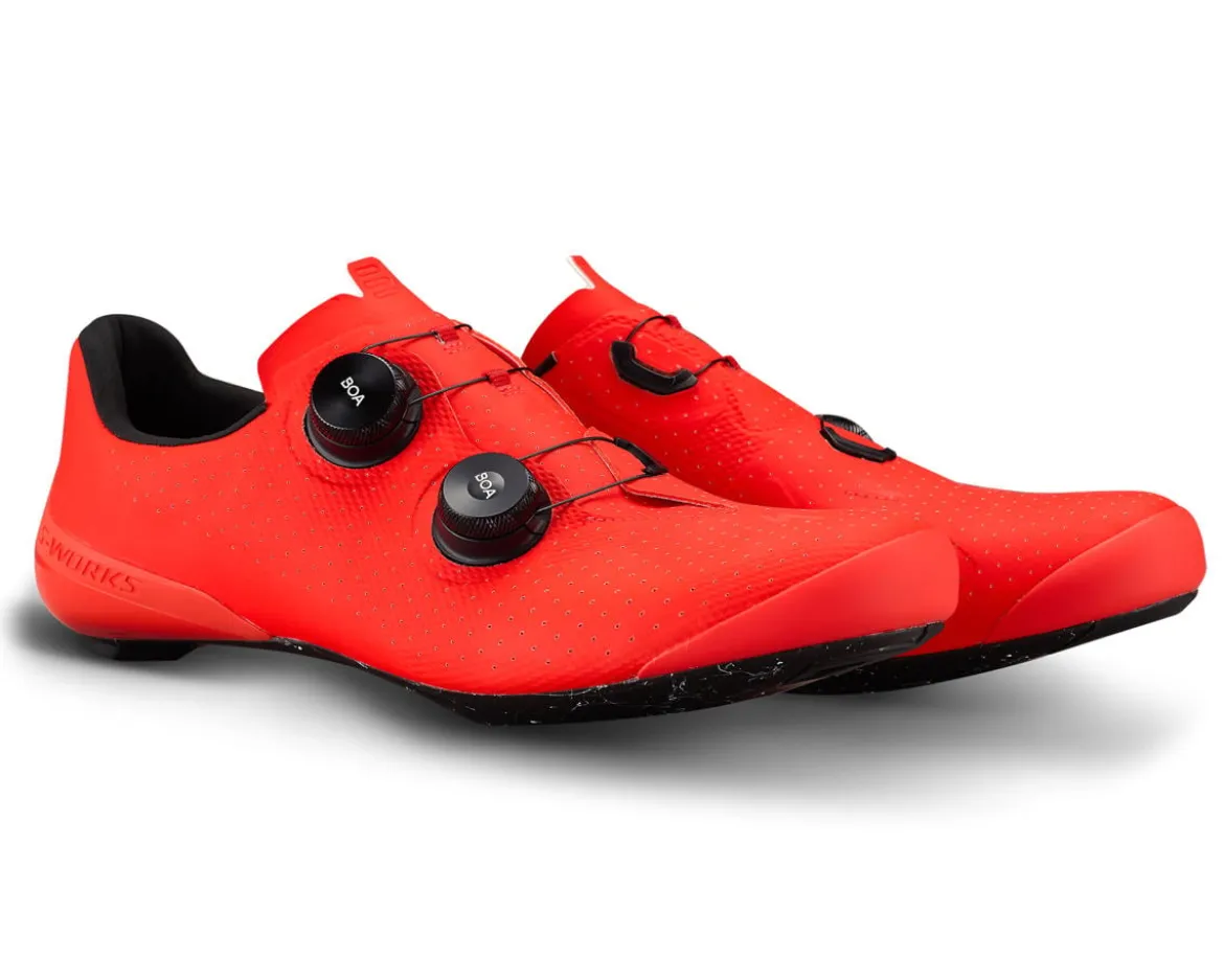 Specialized S-Works Torch Road Shoes (Fiery Red/Black) (Standard Width) (36)