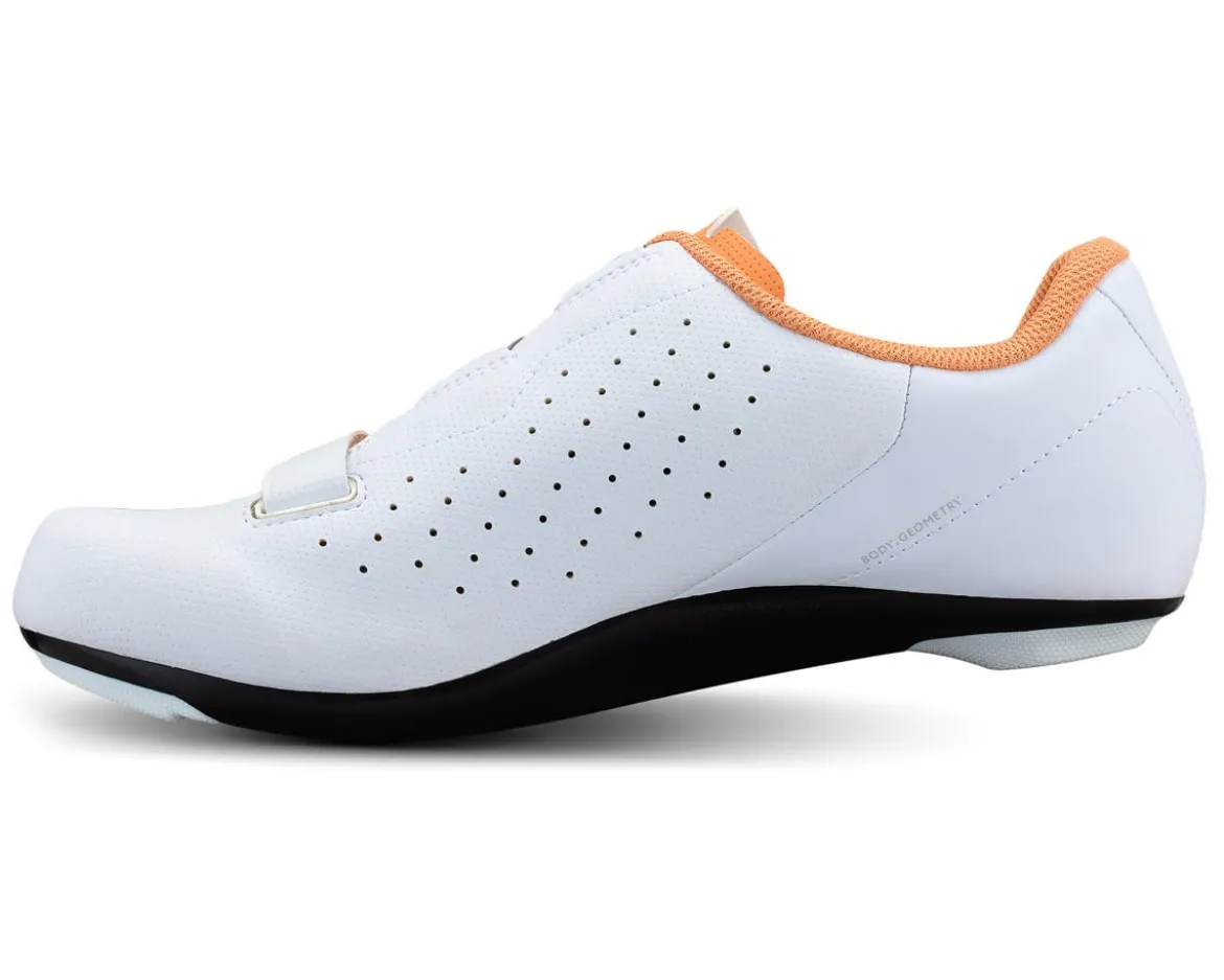 Specialized Torch 1.0 Road Shoes (White/Cantaloupe) (37)