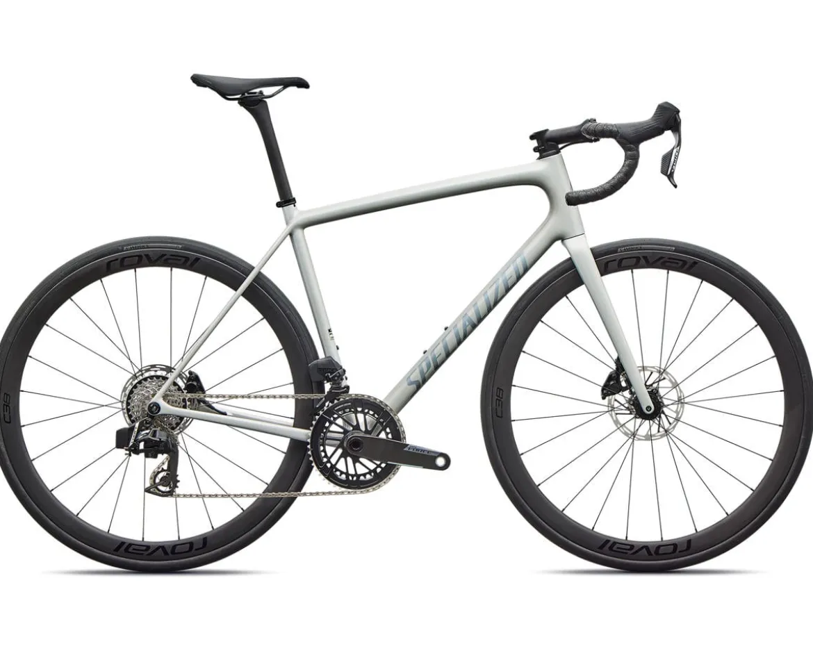 Specialized Aethos 2 Expert (SRAM AXS) (49cm) (Dolomite/Silver)
