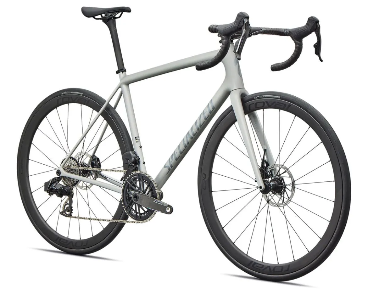 Specialized Aethos 2 Expert (SRAM AXS) (49cm) (Dolomite/Silver)