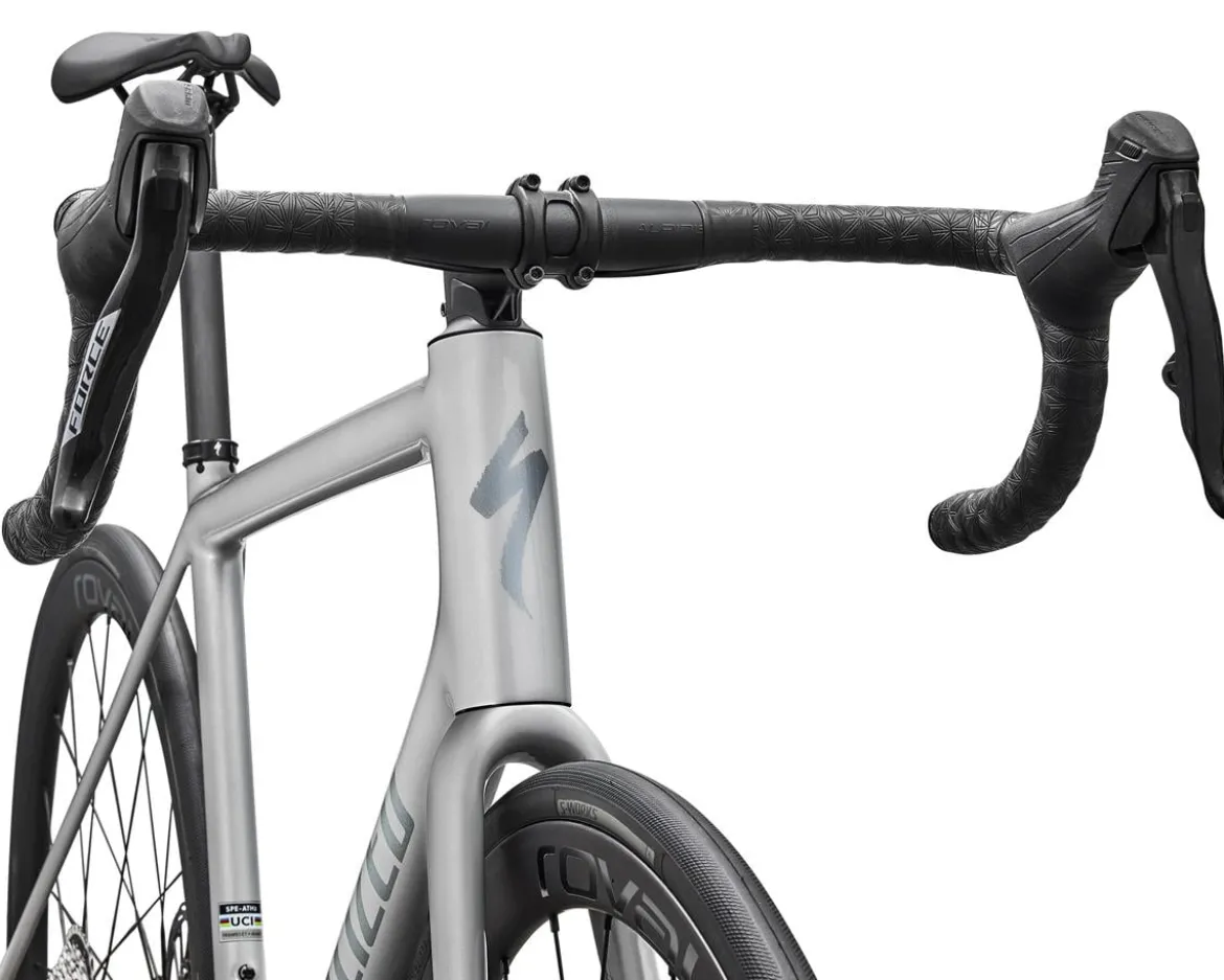 Specialized Aethos 2 Expert (SRAM AXS) (49cm) (Dolomite/Silver)