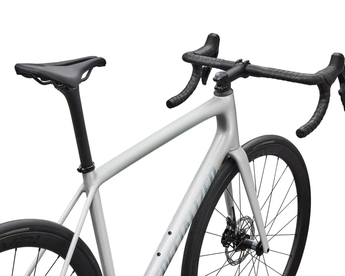 Specialized Aethos 2 Expert (SRAM AXS) (49cm) (Dolomite/Silver)