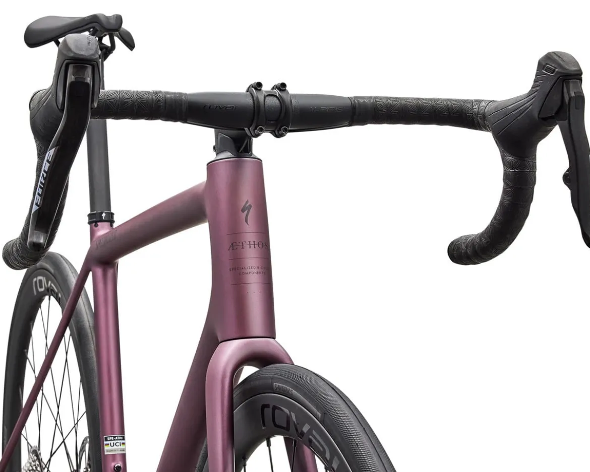 Specialized Aethos 2 Expert (SRAM AXS) (58cm) (Satin Quartz Metallic/Nebula Metallic)