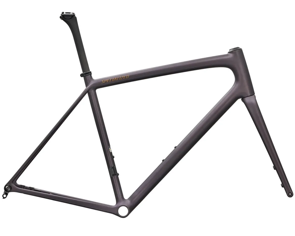 Specialized Aethos 2 Frameset (Nebula Metallic/Burnt Gold Metallic) (49cm)