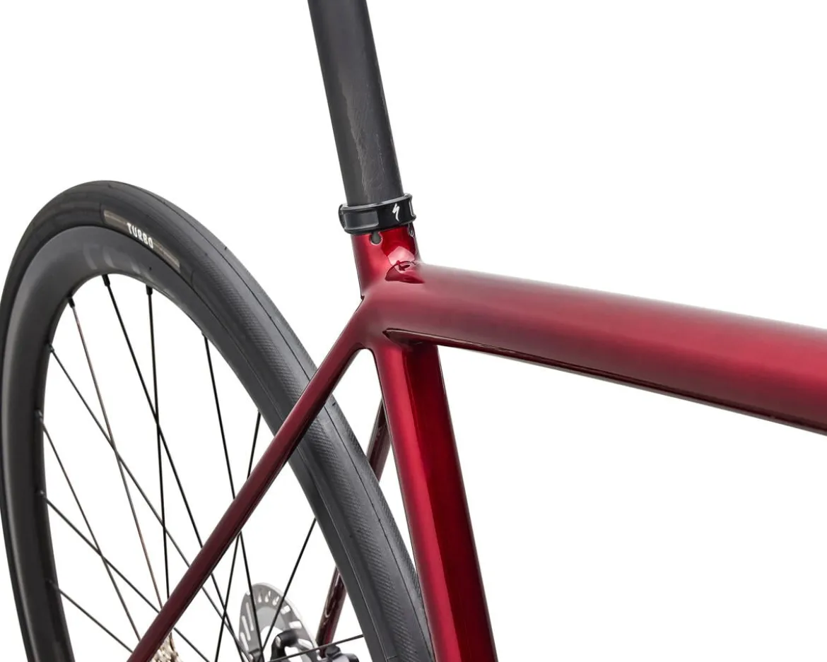 Specialized Aethos 2 Pro (Gloss Red Sky/Chrome) (52cm) (Shimano Di2)