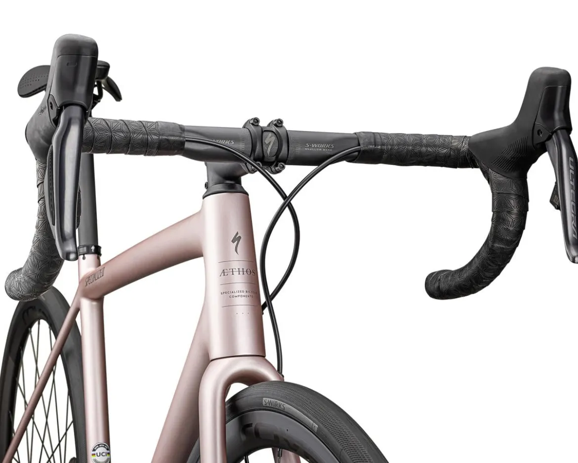 Specialized Aethos Pro (Gloss Champagne/Smoke) (61cm) (Shimano Di2)