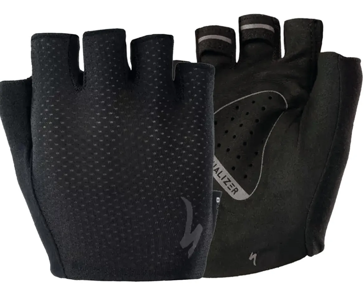 Specialized Body Geometry Grail Fingerless Gloves (Black) (M)