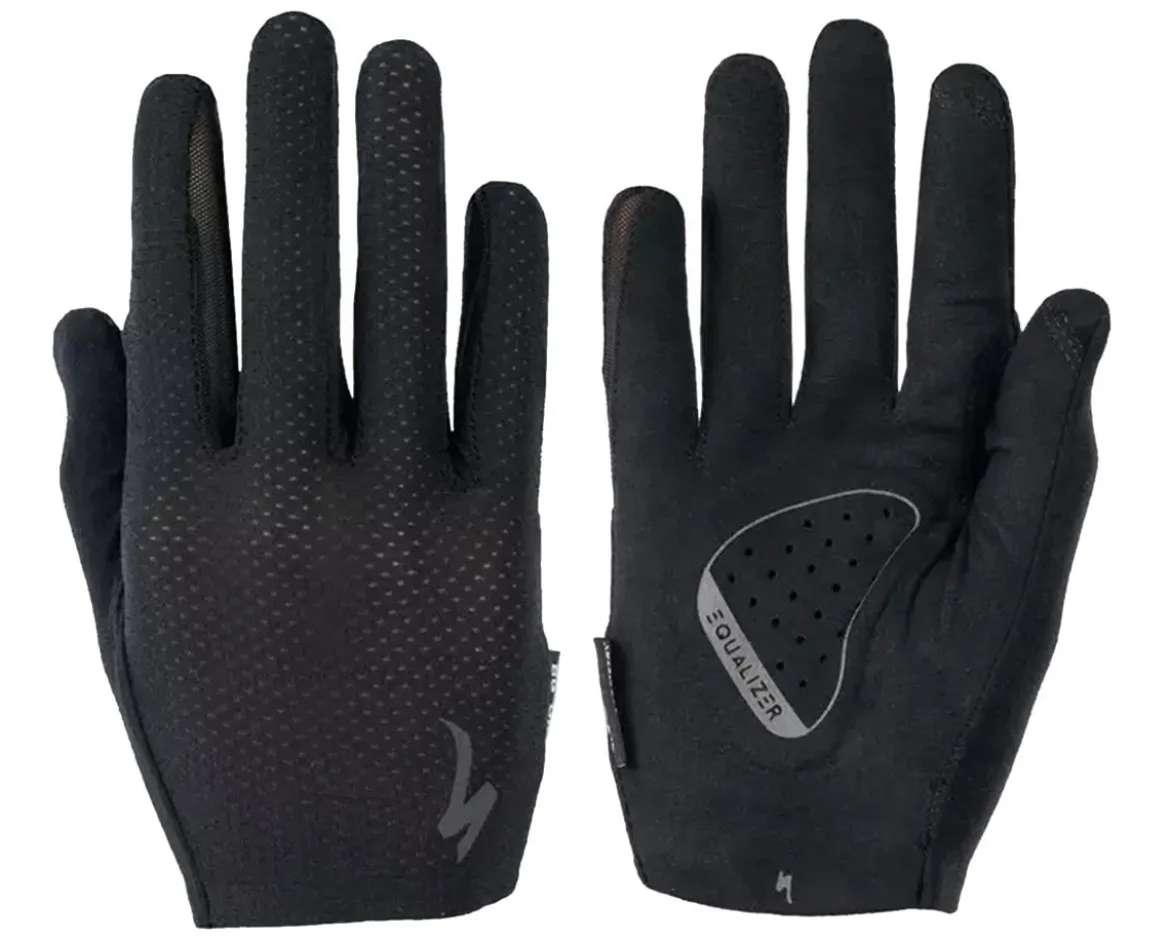 Specialized Body Geometry Grail Long Finger Gloves (Black) (S)