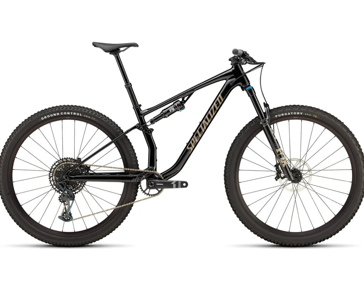 Specialized Chisel Comp Evo Mountain Bike (Gloss Black/Taupe) (XS)