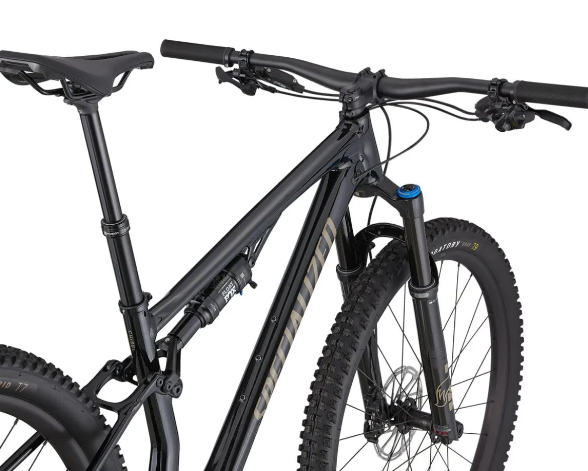 Specialized Chisel Comp Evo Mountain Bike (Gloss Black/Taupe) (XS)