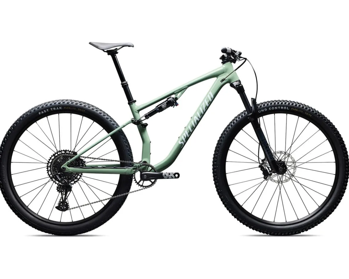 Specialized Chisel Full Suspension Mountain Bike (Gloss Pistachio/White) (L)