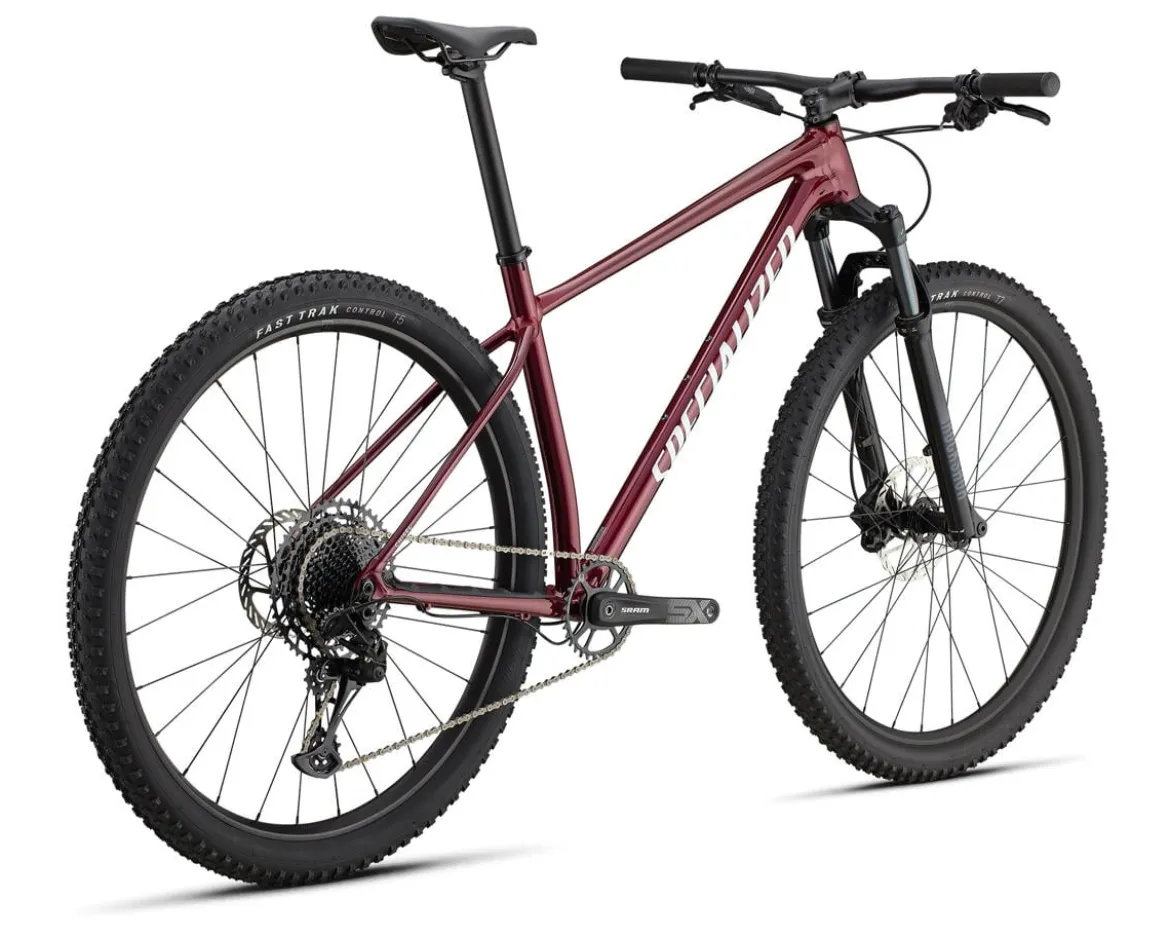 Specialized Chisel Hardtail Mountain Bike (Gloss Maroon/White) (S)