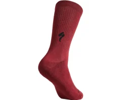 Specialized Cotton Tall Socks (Maroon) (XL)