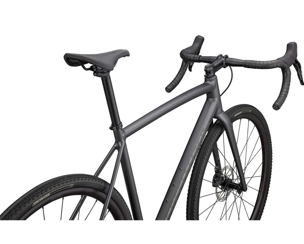 Specialized Crux DSW Comp Gravel Bike (Satin Smoke/Oak Green) (Alloy) (61cm)