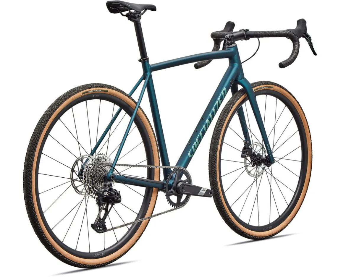 Specialized Crux DSW Comp Gravel Bike (Emerald Metallic/fjord Metallic) (Alloy) (56cm)