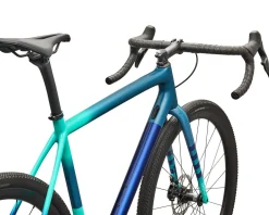 Specialized Crux Expert Gravel Bike (Grey Blue/White/Majesty Blue) (61cm) (SRAM Rival XPLR AXS)