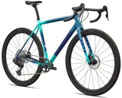 Specialized Crux Expert Gravel Bike (Grey Blue/White/Majesty Blue) (61cm) (SRAM Rival XPLR AXS)