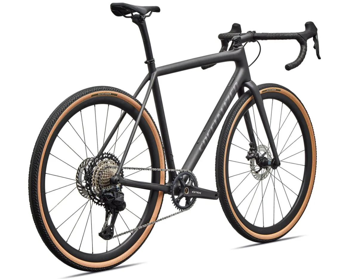 Specialized Crux Expert Gravel Bike (Carbon/Nebula Metallic) (52cm) (Shimano GRX Di2)