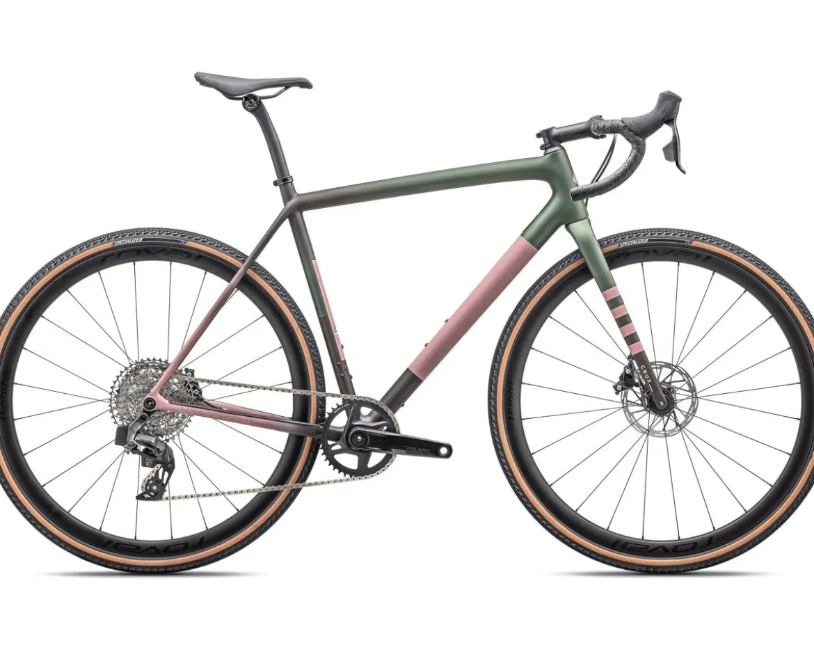 Specialized Crux Expert Gravel Bike (Satin Cypress Metallic) (61cm) (SRAM AXS)