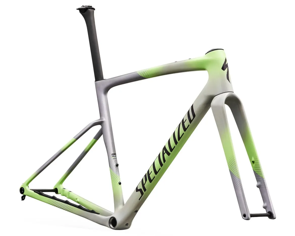 Specialized Crux 5 10R Frameset (Dolomite/Lime/Nebula Metallic) (54cm)