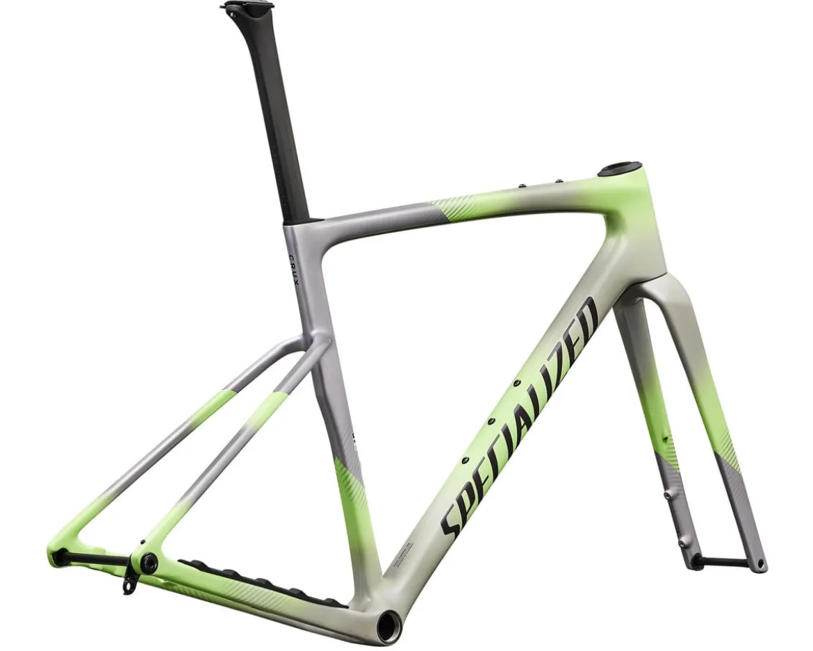 Specialized Crux 5 10R Frameset (Dolomite/Lime/Nebula Metallic) (54cm)