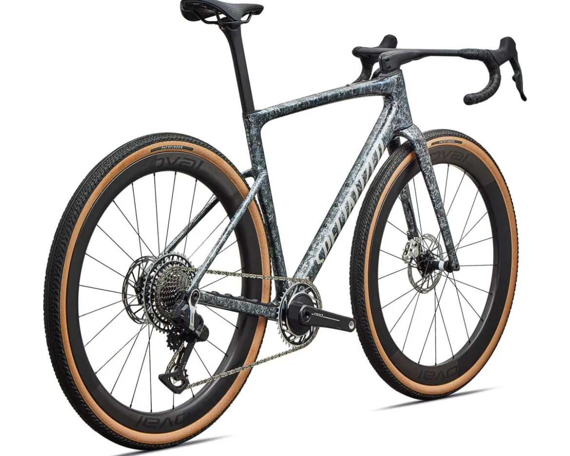 Specialized Crux 5 S-Level Gravel Bike (Deep Marine/Dolomite Metallic) (54cm)