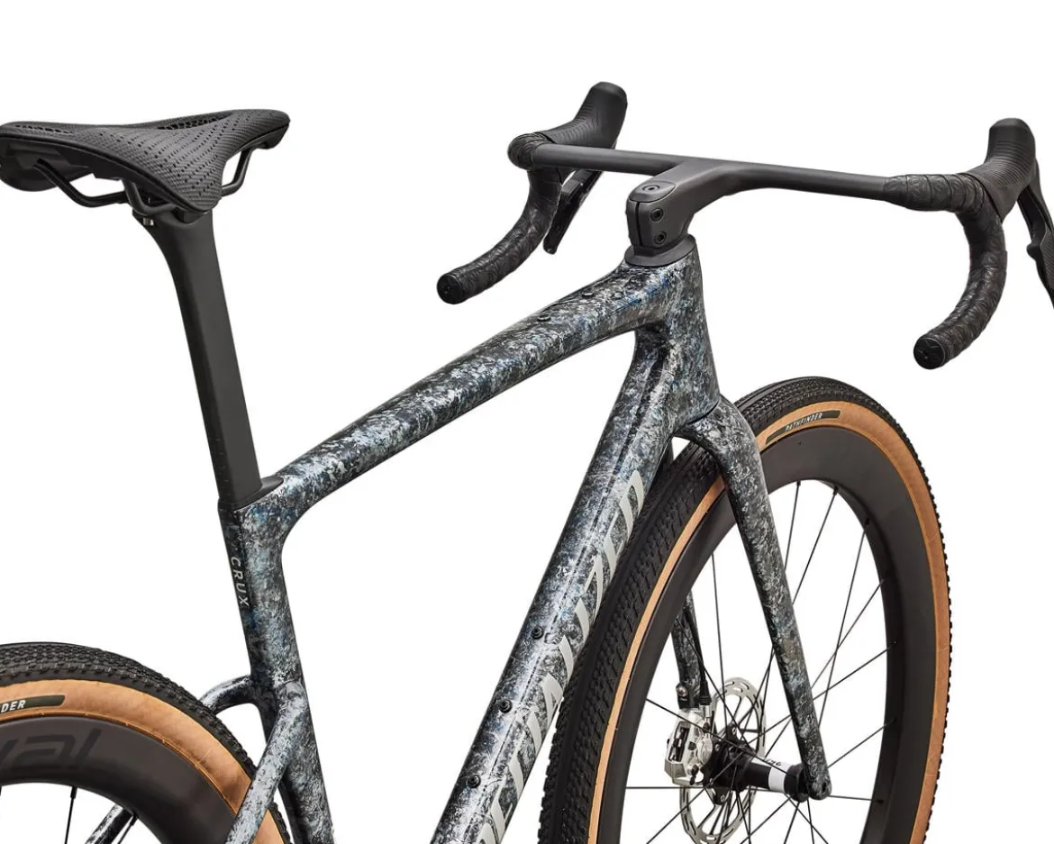 Specialized Crux 5 S-Level Gravel Bike (Deep Marine/Dolomite Metallic) (54cm)