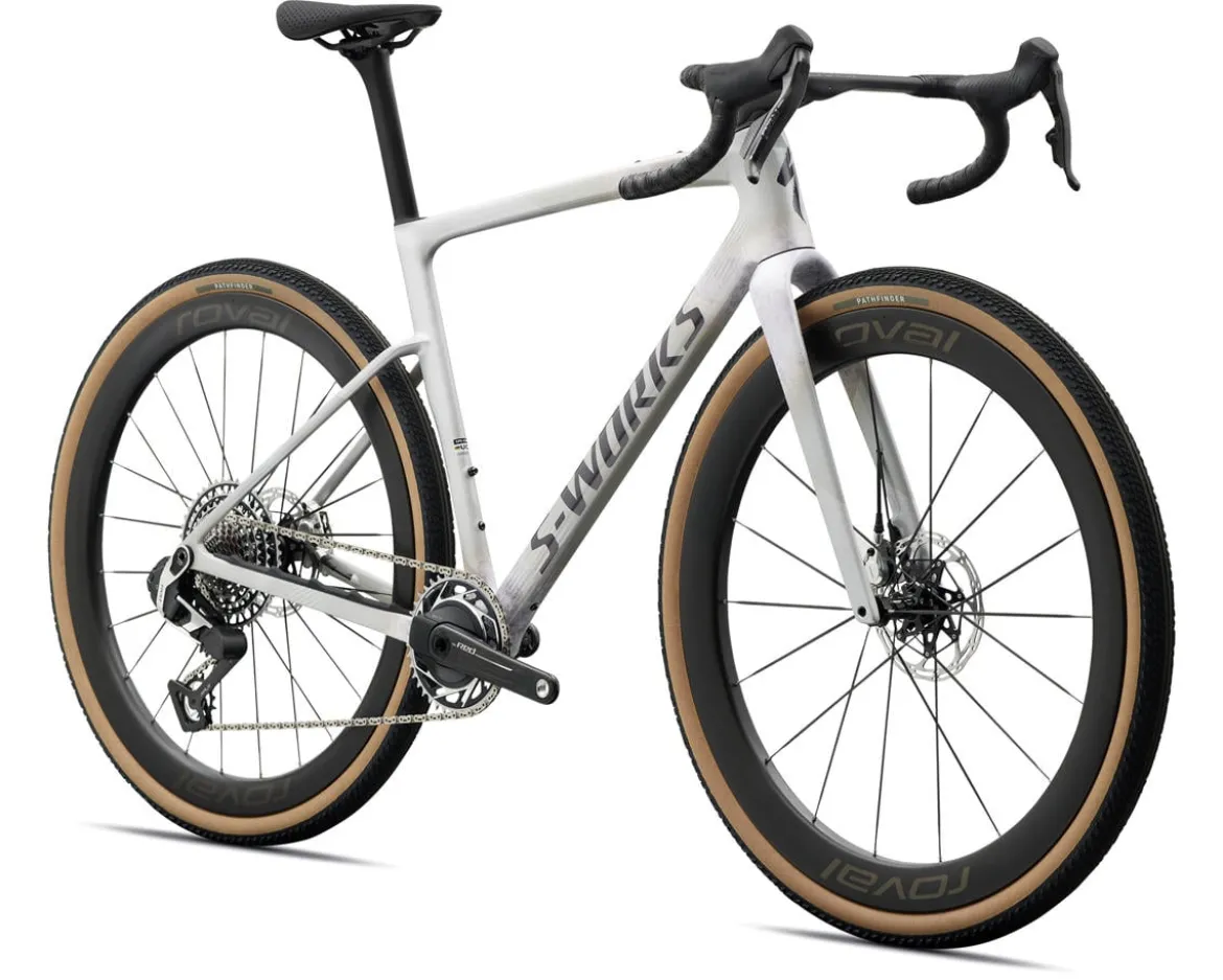 Specialized Crux 5 S-Works Gravel Bike (Silver Dust/Amethyst/Nebula Metallic) (49cm)
