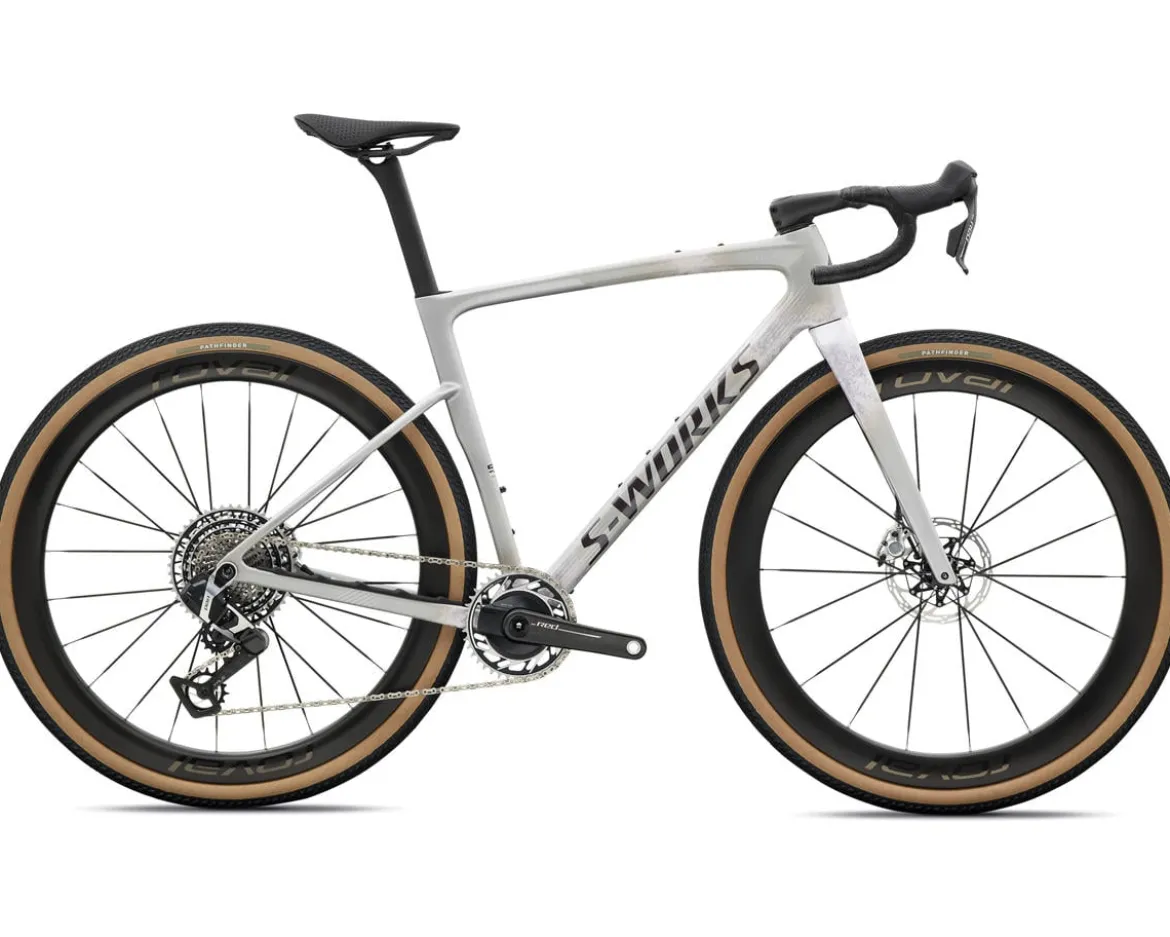 Specialized Crux 5 S-Works Gravel Bike (Silver Dust/Amethyst/Nebula Metallic) (49cm)