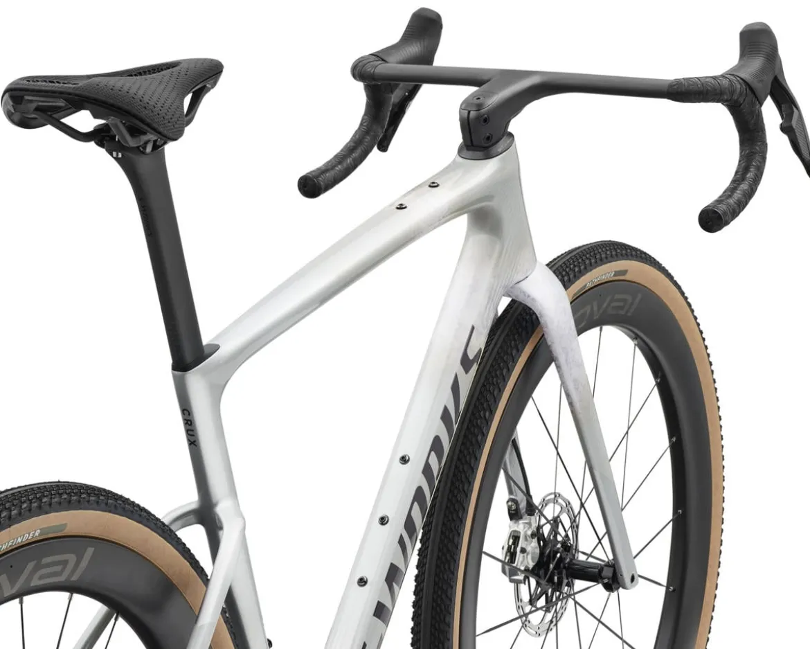 Specialized Crux 5 S-Works Gravel Bike (Silver Dust/Amethyst/Nebula Metallic) (49cm)