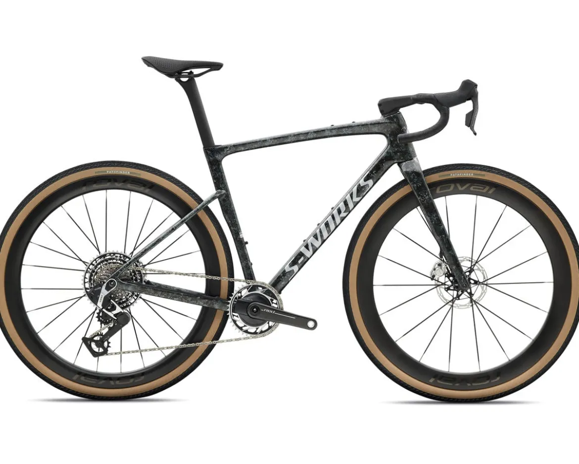 Specialized Crux 5 S-Works Gravel Bike (Fjord Gold Impasto/Gloss Silver) (49cm)