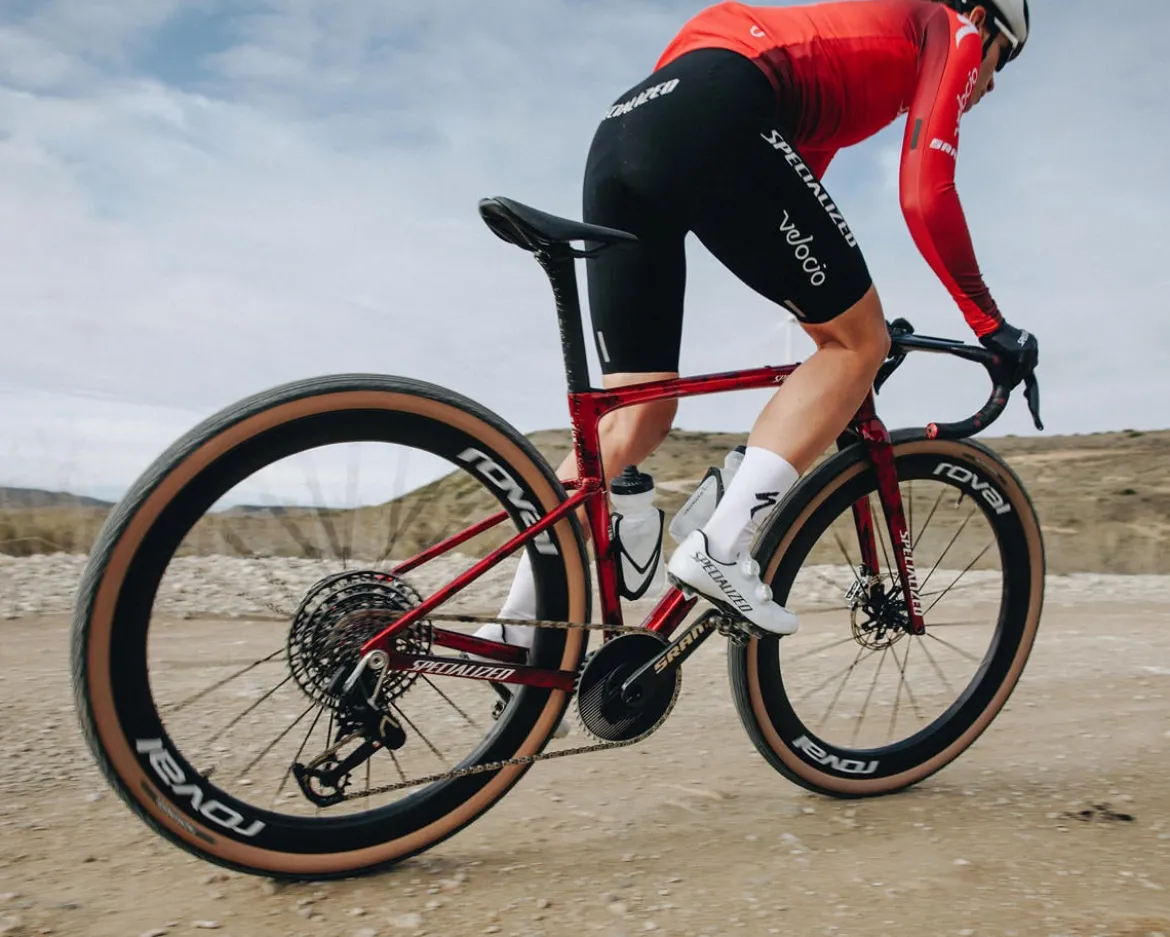 Specialized Crux 5 S-Works Gravel Bike (Fjord Gold Impasto/Gloss Silver) (49cm)