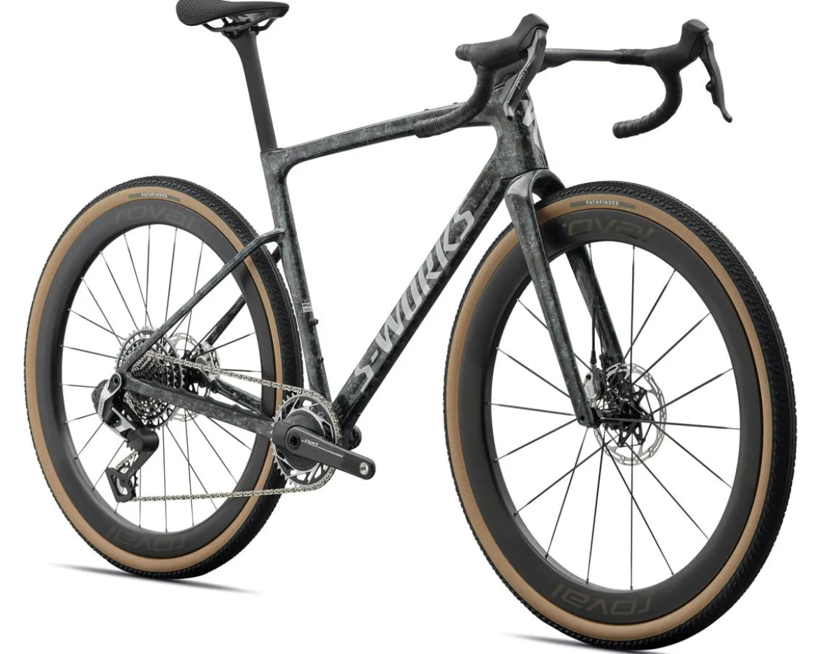 Specialized Crux 5 S-Works Gravel Bike (Fjord Gold Impasto/Gloss Silver) (49cm)