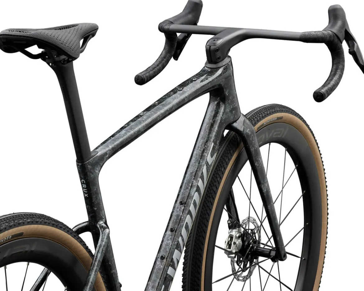 Specialized Crux 5 S-Works Gravel Bike (Fjord Gold Impasto/Gloss Silver) (49cm)