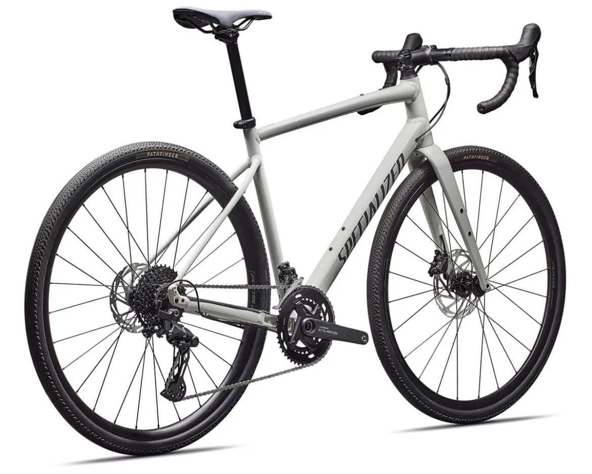 Specialized Diverge E5 Gravel Bike (Gloss Dune White/Ashen Grey) (49cm) (Shimano CUES)
