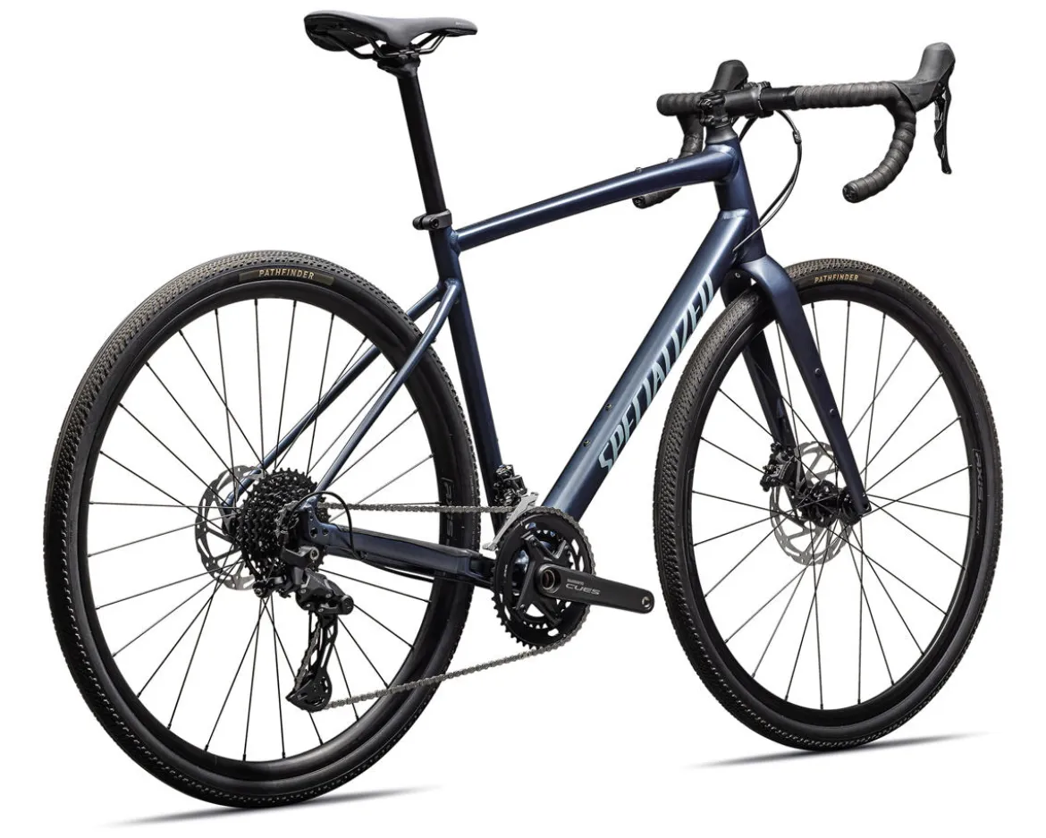 Specialized Diverge E5 Gravel Bike (Satin Cast Blue Metallic/Sea Foam) (49cm) (Shimano CUES)