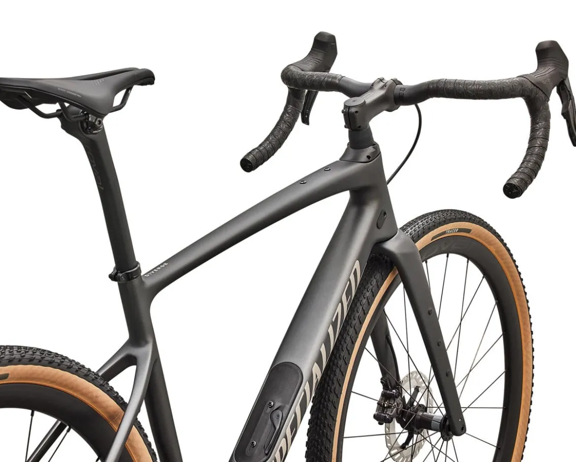 Specialized Diverge Expert Gravel Bike (Smoke/Sandstone Metallic) (54cm) (Shimano GRX Di2)