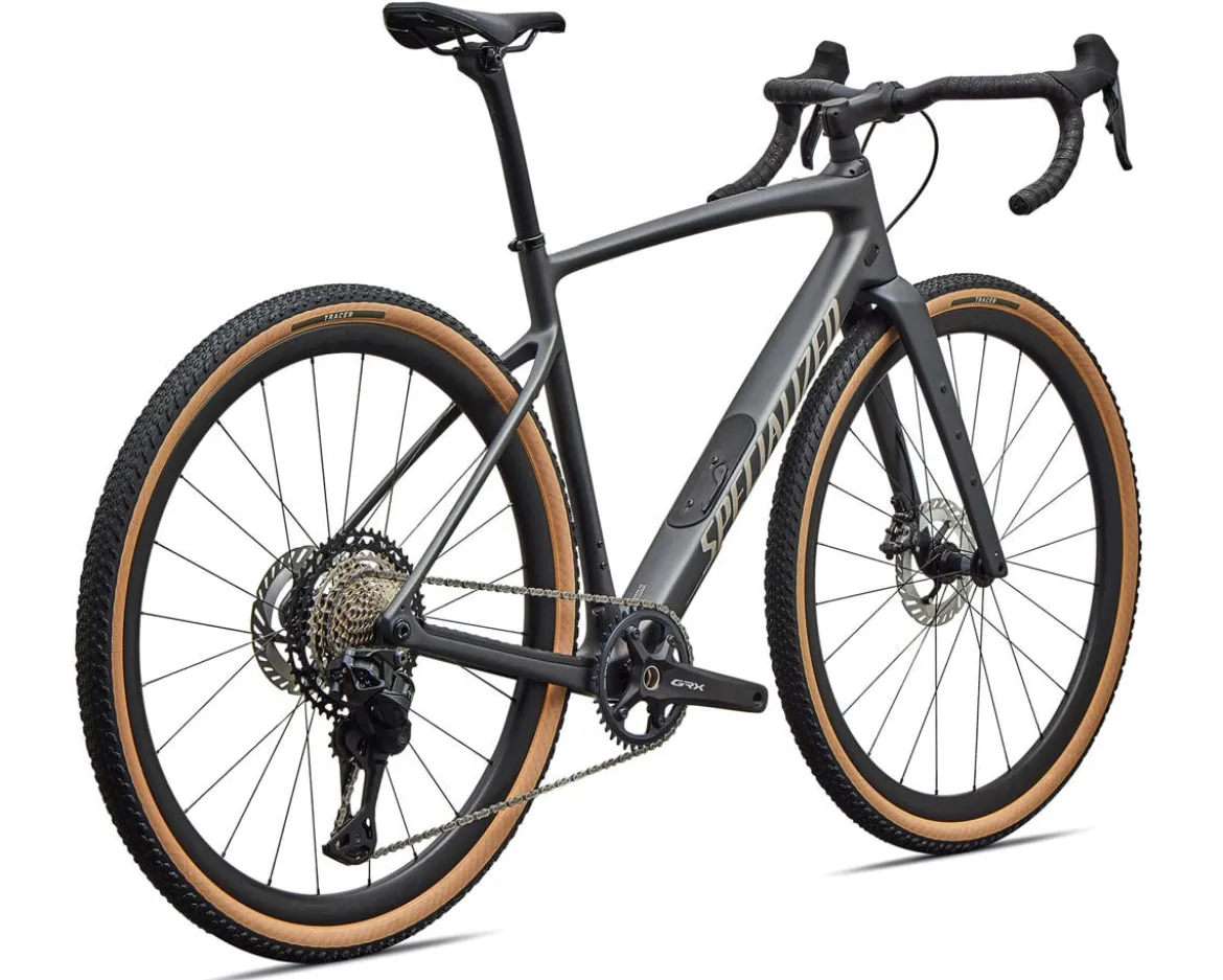 Specialized Diverge Expert Gravel Bike (Smoke/Sandstone Metallic) (54cm) (Shimano GRX Di2)