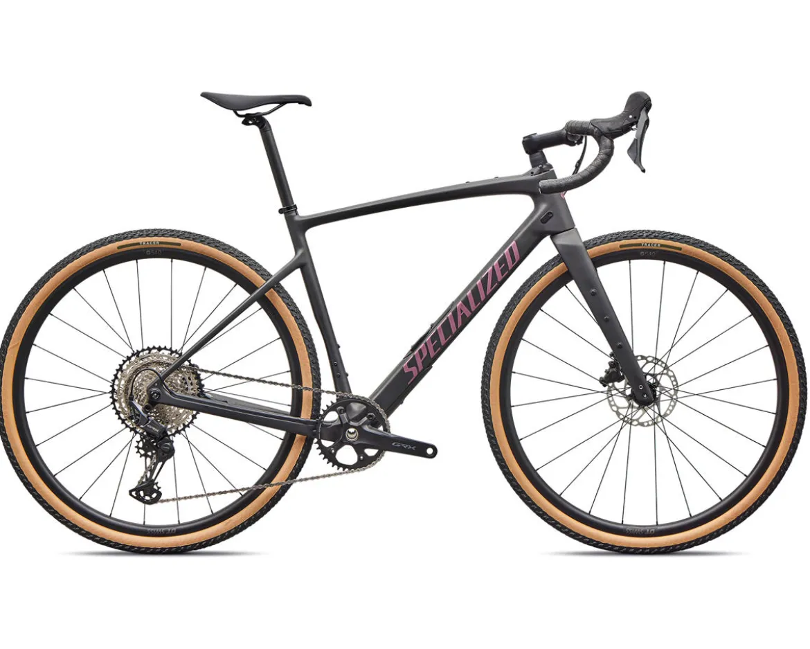 Specialized Diverge 4 Sport Carbon (Obsidian Metallic/Quartz Metallic) (54cm) (Shimano GRX 600)