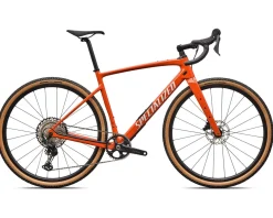Specialized Diverge 4 Sport Carbon (Deep Orange/Dune White) (49cm) (Shimano GRX 600)