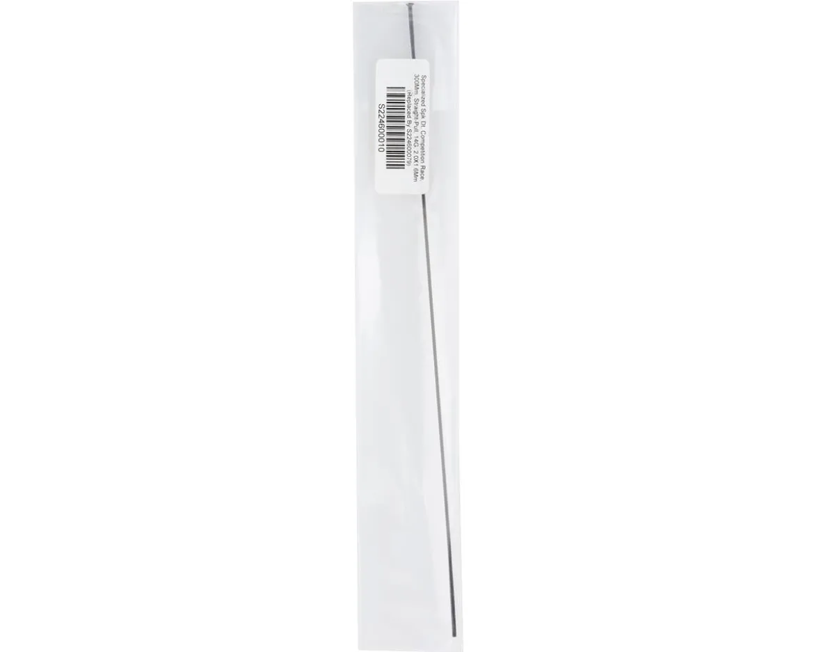 Specialized DT Competition Race Straight-Pull Spoke (Black) (14G) (2.0 x 1.6mm) (300mm)