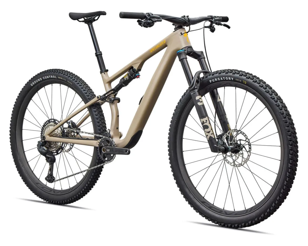 Specialized Epic 8 Evo Expert (Satin Sandstone Metallic) (XS) (Shimano XT Di2)