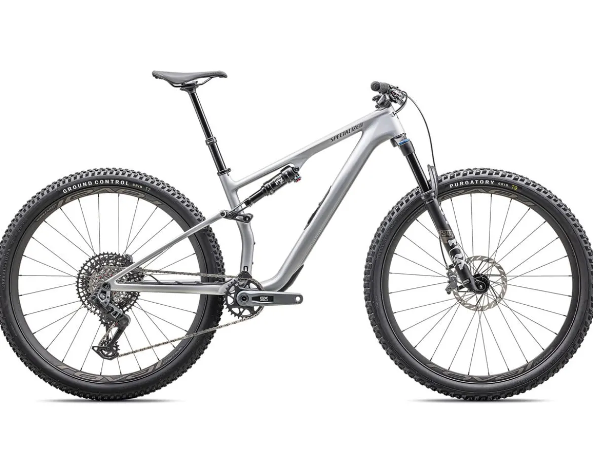 Specialized Epic 8 Expert Evo (Silver Dust/Gunmetal) (XS) (SRAM GX AXS)