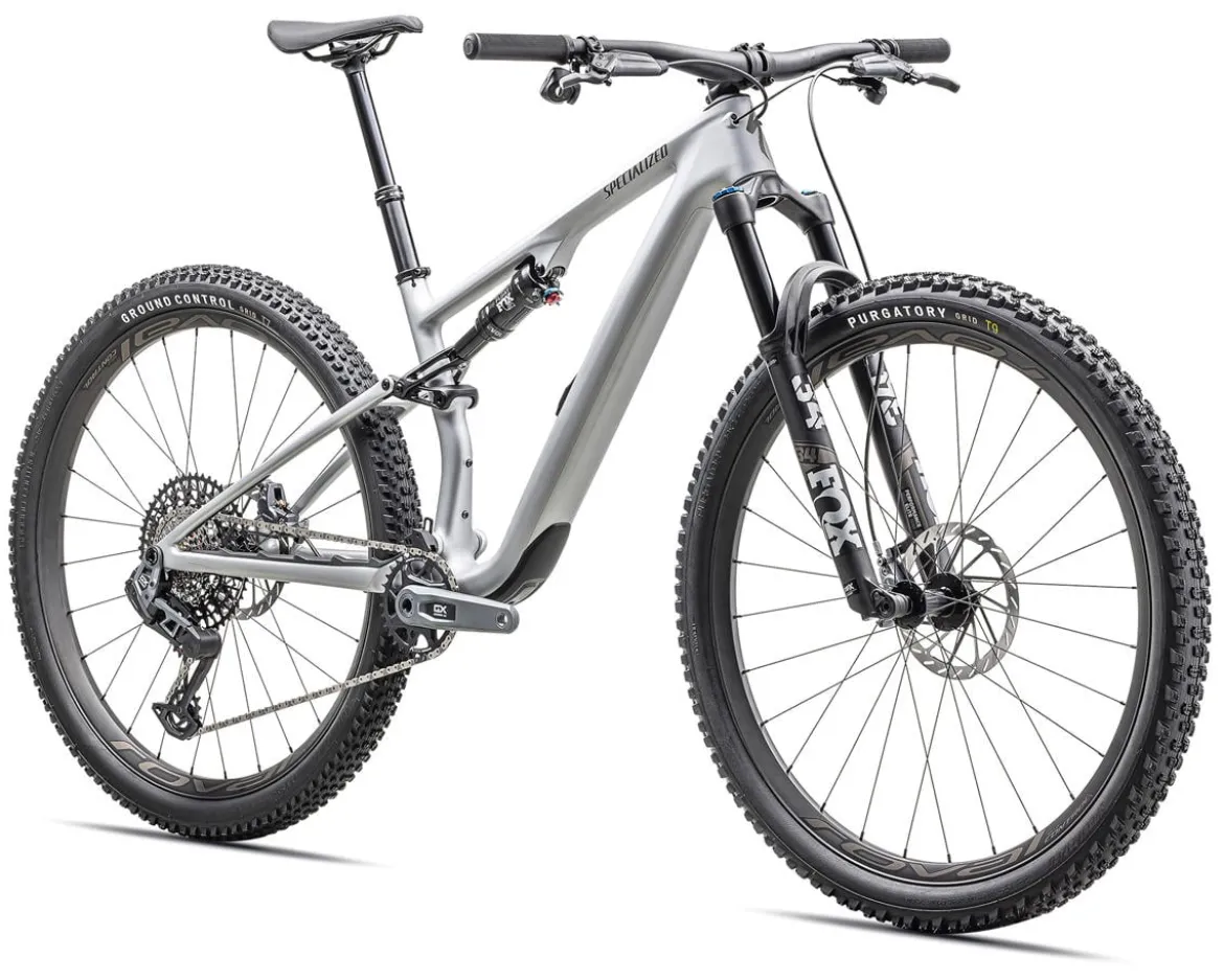 Specialized Epic 8 Expert Evo (Silver Dust/Gunmetal) (XS) (SRAM GX AXS)