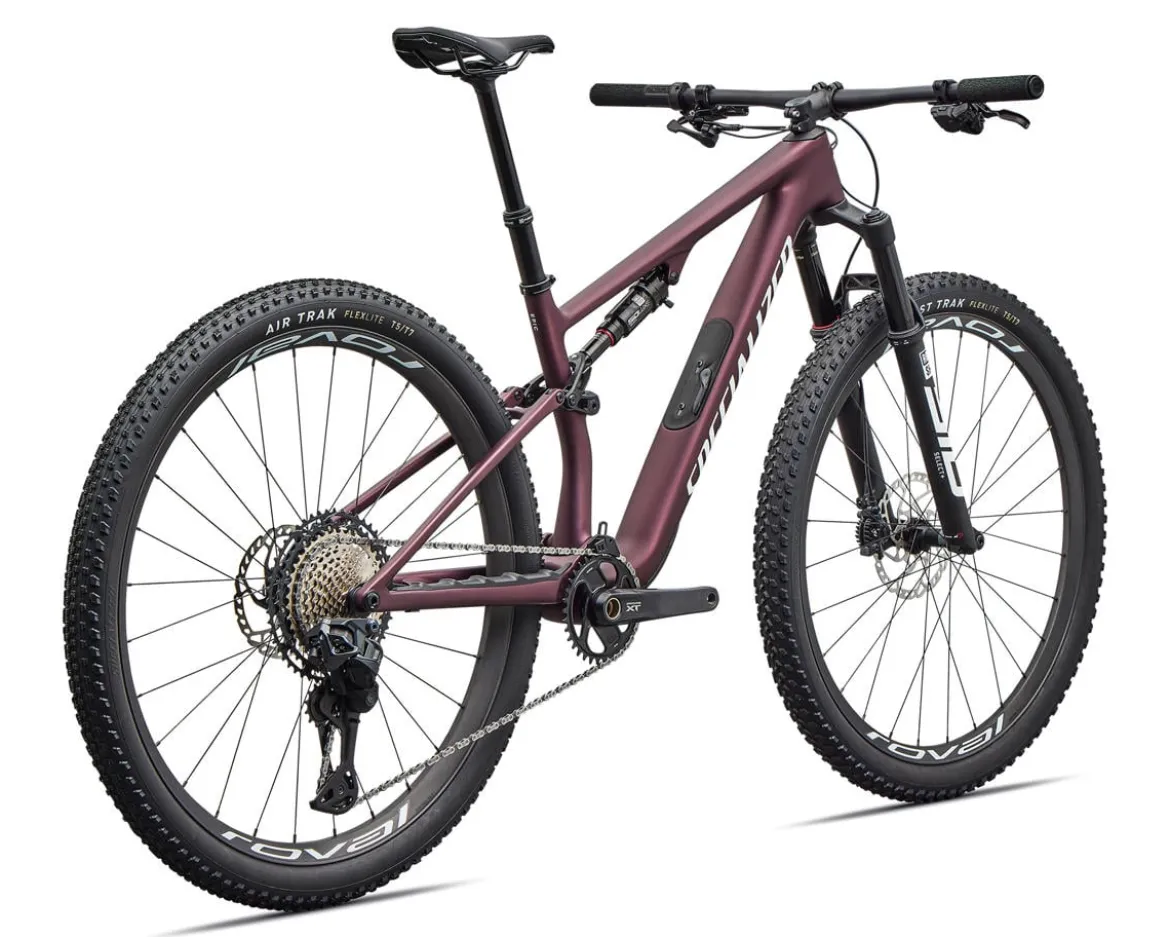 Specialized Epic 8 Expert (Satin Bordeaux Metallic/White) (XS) (Shimano XT Di2)
